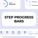 Step Progress Bars & Checklist Bullet List - VideoHive Item for Sale