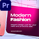 Minimal Modern Fashion Promo |MOGRT| - VideoHive Item for Sale