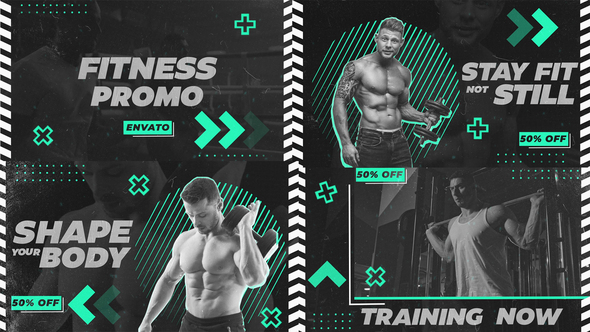 Fitness Promo | Grunge | Rhythmic