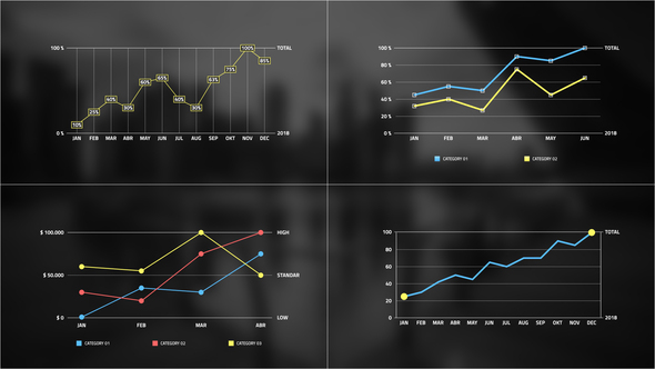 Line Chart Infographic alt