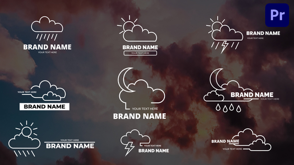 Cloud Titles | Premiere Pro