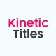 Kinetic Typography for Premiere Pro - VideoHive Item for Sale