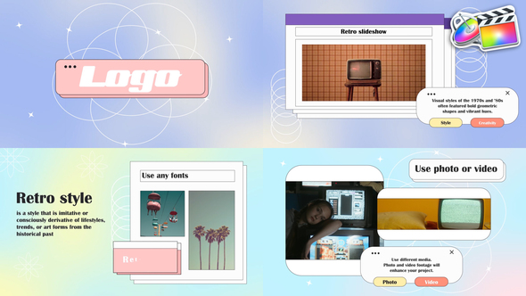 Retro Slideshow for FCPX alt