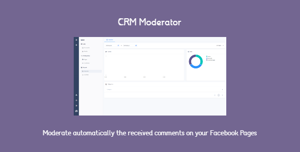 CRM Moderator for automatic Facebook comments moderation