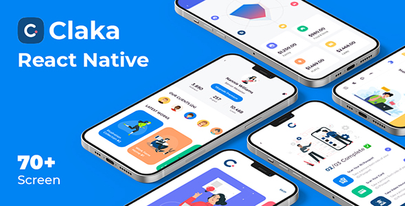 Claka - UI KIT React Native App