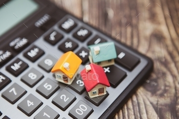 pt of buying a home on credit or a mortgage