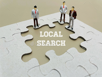 specific geographic area against an established index of local business listings.