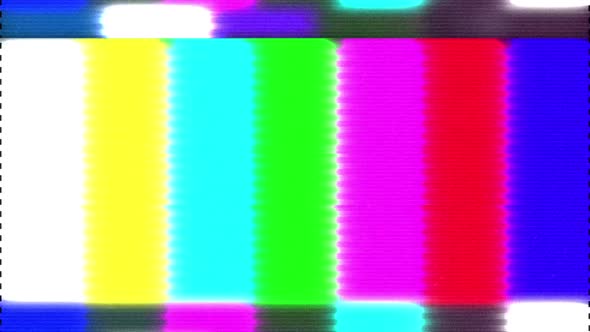 Tv Noise Stripes Background