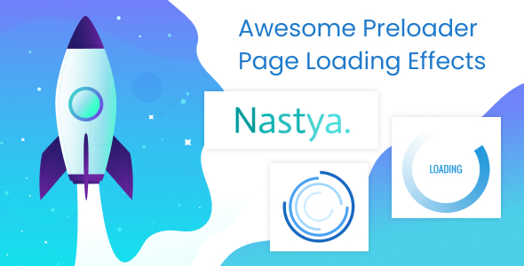 Awesome Preloader Page Loading Effects