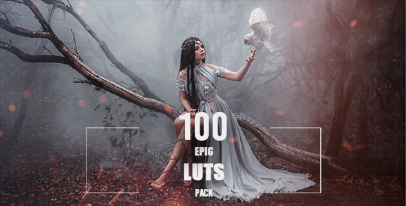 100 Epic LUTs Pack alt