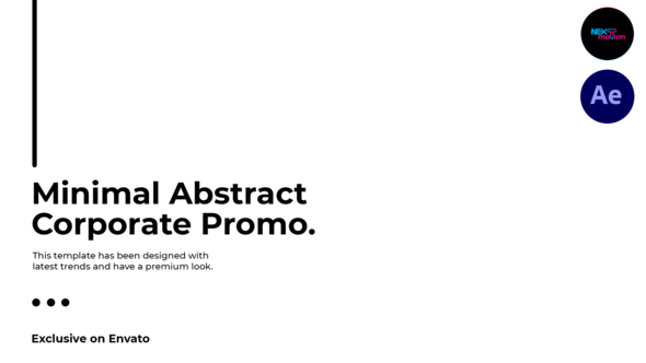 Minimal Abstract Corporate Promo alt