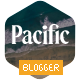 Pacific: Simple Photo-blog Theme for Blogger - ThemeForest Item for Sale