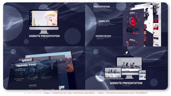 Clear Website Presentation