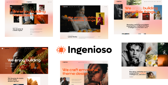 Ingenioso - Creative WordPress Theme