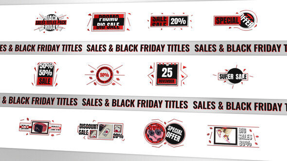 Sales & Black Friday Titles