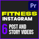 Fitness Promo Social Promo Mogrt - VideoHive Item for Sale