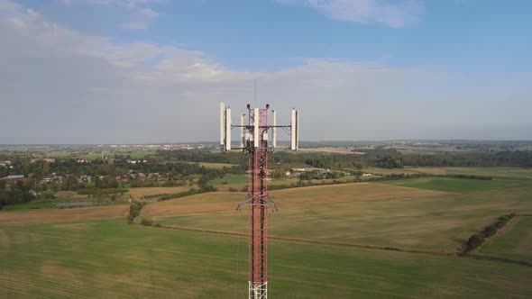 Telecommunication Tower, Communication Antenna