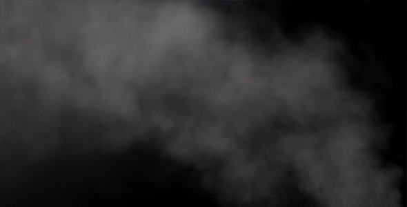 White Smoke On The Black Background alt