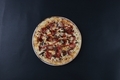 pizza on black background  - PhotoDune Item for Sale