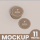 Coaster Mockup - GraphicRiver Item for Sale