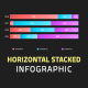 Horizontal Stacked Bar Infographic | Premiere Pro - VideoHive Item for Sale
