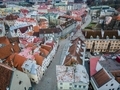 Aerial view to street of Tallinn old town - PhotoDune Item for Sale
