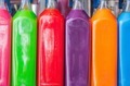 Colourful syrups in glass bottles - PhotoDune Item for Sale