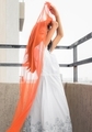 Little girl posing with orange scarf - PhotoDune Item for Sale