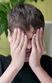 Close up portrait real emotions of teenage boy  - PhotoDune Item for Sale