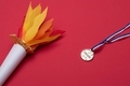 Torch made of paper and plastic medal  - PhotoDune Item for Sale
