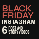 Black Friday Intagram Post and Story - VideoHive Item for Sale