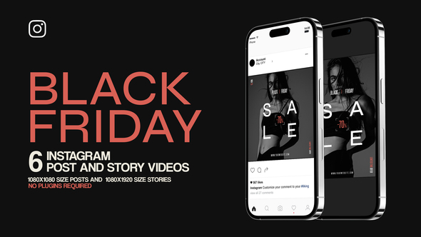 Black Friday Intagram Post and Story