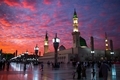 Prophet Mohammed Mosque , Al Masjid an Nabawi - Medina / Saudi Arabia , Sunset  - PhotoDune Item for Sale