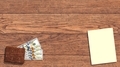 money notebook  and wallet on wooden background - business and financial concept - dollars  - PhotoDune Item for Sale