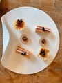 Amuse bouché Fine dining experience in a Michelin star restaurant in London. Elegant starter dish - PhotoDune Item for Sale