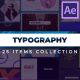 Typography Slides - VideoHive Item for Sale