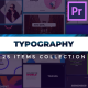 Typography Slides | Premiere Pro - VideoHive Item for Sale