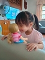 Happy girl, cute, in home - PhotoDune Item for Sale