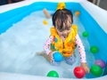 girl swimming, pool, play pool - PhotoDune Item for Sale