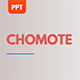 Chomote - Red Blue Digital Marketing Presentation - GraphicRiver Item for Sale