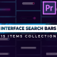 Interfaces Search Bars | Premiere Pro - VideoHive Item for Sale