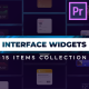 Interfaces Widgets | Premiere Pro - VideoHive Item for Sale