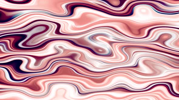 Abstract Texture Liquid Smooth Wavy Line Background Animation