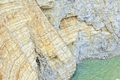 aerial view into a limestone quarry (Germany), sedimentary rock. - PhotoDune Item for Sale
