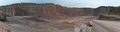 View into a quarry mine for porphyry rocks. factory. mining industry. Panorama - PhotoDune Item for Sale