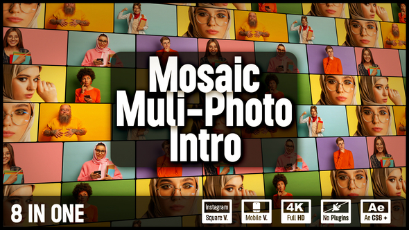 Mosaic Multi-Photo Intro