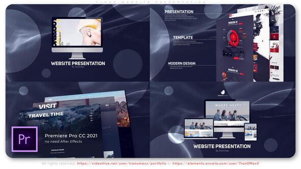 Clear Website Presentation