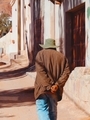 Old man walking in Purmamarca, Jujuy, Argentina.  - PhotoDune Item for Sale