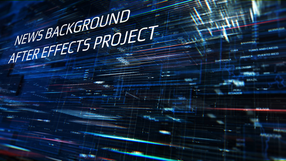 News Background After Effects