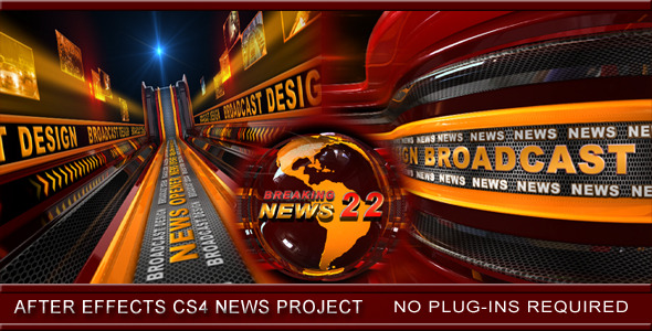 Broadcast Design News Opener